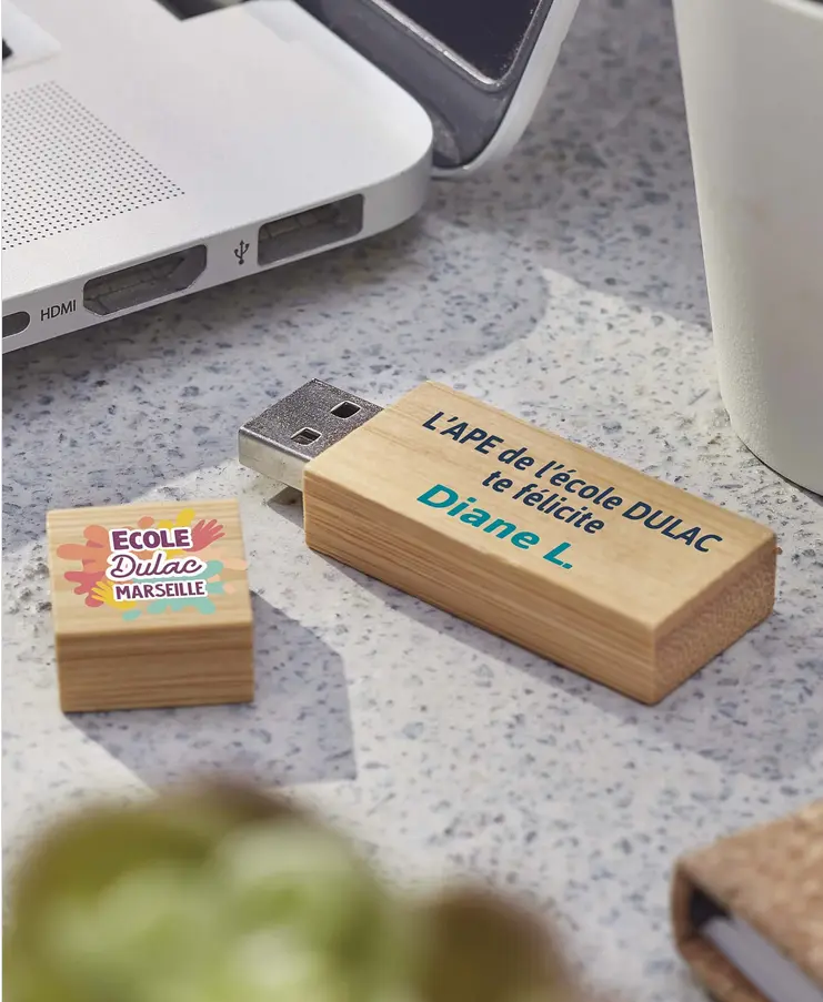 Clés USB Bambou