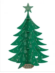 Sapin en carton 